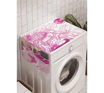 Органайзер для хранения Ambesonne "Мягкая нежность" на стиральную машину, 45x120 см, cwm_2672