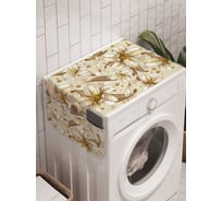 Органайзер для хранения Ambesonne "Цветущие мечты" на стиральную машину, 45x120 см, cwm_17448