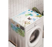Органайзер для хранения Ambesonne "Лесная поляна" на стиральную машину, 45x120 см, cwm_2529