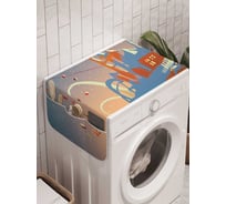 Органайзер для хранения Ambesonne "Сказочная атмосфера" на стиральную машину, 45x120 см, cwm_23020