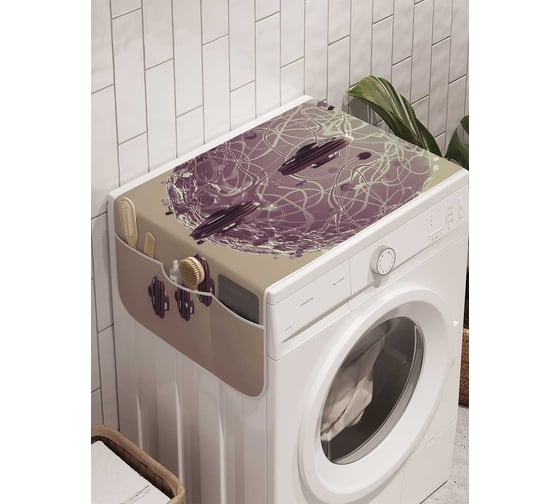 Органайзер для хранения Ambesonne "Тактический космос" на стиральную машину, 45x120 см, cwm_23706 1