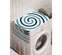Органайзер для хранения Ambesonne "Заколдованная спираль" на стиральную машину, 45x120 см, cwm_16974
