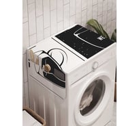 Органайзер для хранения Ambesonne "Кофе темной стороны" на стиральную машину, 45x120 см, cwm_23704