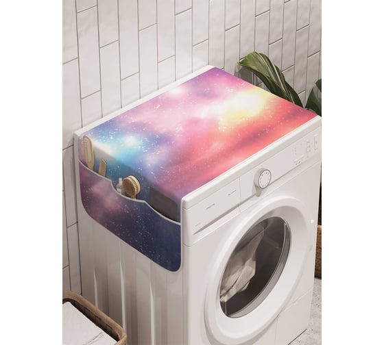Органайзер для хранения Ambesonne "Космическое море" на стиральную машину, 45x120 см, cwm_17603 1