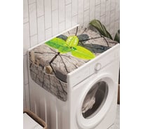 Органайзер для хранения Ambesonne "Пень и росток" на стиральную машину, 45x120 см, cwm_13468