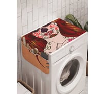 Органайзер для хранения Ambesonne "Катрина в День мертвых" на стиральную машину, 45x120 см, cwm_26751