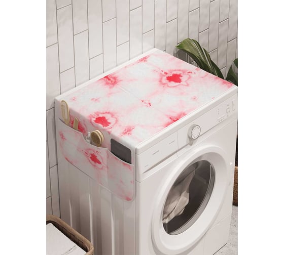 Органайзер для хранения Ambesonne "Размытый батик" на стиральную машину, 45x120 см, cwm_16940 1