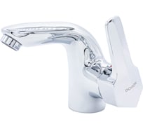 Смеситель для умывальника Doron DL 2348-N, шаровый, хром, излив короткий, п/г 016325