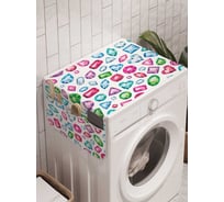 Органайзер для хранения Ambesonne "Драгоценный камень" на стиральную машину, 45x120 см, cwm_17387