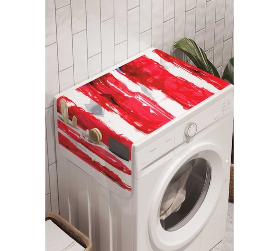 Органайзер для хранения Ambesonne "День Независимости Америки" на стиральную машину, 45x120 см, cwm_27273 1