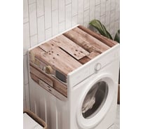 Органайзер для хранения Ambesonne "Доски безумия" на стиральную машину, 45x120 см, cwm_23502