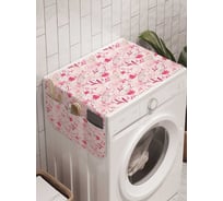 Органайзер для хранения Ambesonne "Сонные чувства" на стиральную машину, 45x120 см, cwm_29606