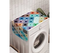 Органайзер для хранения Ambesonne "Соединение клеток" на стиральную машину, 45x120 см, cwm_26046
