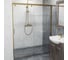 Дверь в душевую нишу GuteWetter GWMPSLD862 125x200 см, цвет фурнитуры бронзовый, цвет стекла бесцветный, стекло закаленное 8 мм / 6 мм, открывание двери левое / правое 4698032994006 1