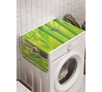 Органайзер для хранения Ambesonne "Бамбуковые стебли" на стиральную машину, 45x120 см, cwm_13726