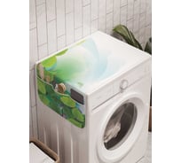 Органайзер для хранения Ambesonne "Осеннее здоровье" на стиральную машину, 45x120 см, cwm_2623