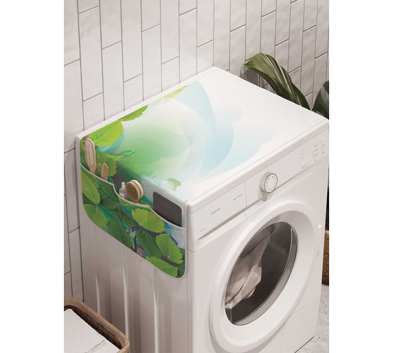 Органайзер для хранения Ambesonne "Осеннее здоровье" на стиральную машину, 45x120 см, cwm_2623
