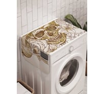 Органайзер для хранения Ambesonne "Праздник день мертвых" на стиральную машину, 45x120 см, cwm_26753