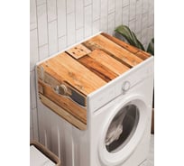 Органайзер для хранения Ambesonne "Забор безумца" на стиральную машину, 45x120 см, cwm_23501