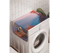 Органайзер для хранения Ambesonne "Бесстрашный лес" на стиральную машину, 45x120 см, cwm_17230