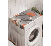 Органайзер для хранения Ambesonne "Цветок убеждения" на стиральную машину, 45x120 см, cwm_2838