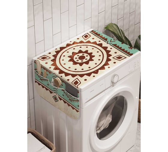 Органайзер для хранения Ambesonne "Ковровая поверхность" на стиральную машину, 45x120 см, cwm_2848 1