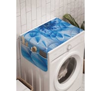 Органайзер для хранения Ambesonne "Геометрический фрактал" на стиральную машину, 45x120 см, cwm_16982