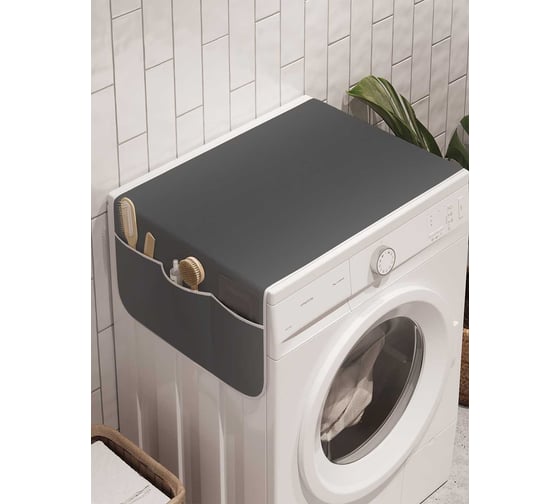 Органайзер для хранения Ambesonne "Ретро перелив" на стиральную машину, 45x120 см, cwm_23563 1