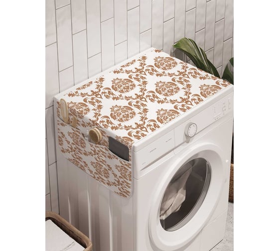 Органайзер для хранения Ambesonne "Круговая декорация" на стиральную машину, 45x120 см, cwm_13196 1
