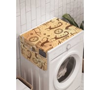 Органайзер для хранения Ambesonne "Охотничьи символы" на стиральную машину, 45x120 см, cwm_16839