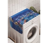 Органайзер для хранения Ambesonne "Фудзияма из Токио" на стиральную машину, 45x120 см, cwm_11783