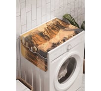 Органайзер для хранения Ambesonne "Заснеженные пики" на стиральную машину, 45x120 см, cwm_21260