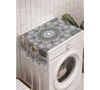 Органайзер для хранения Ambesonne "Цветочная безмятежность" на стиральную машину, 45x120 см, cwm_21207