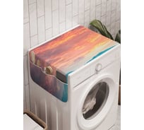 Органайзер для хранения Ambesonne "Бескрайние холмы" на стиральную машину, 45x120 см, cwm_10906