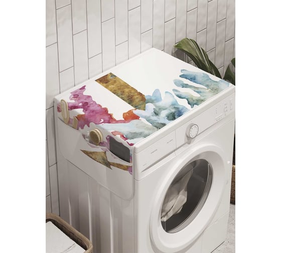 Органайзер для хранения Ambesonne "Затонувший якорь" на стиральную машину, 45x120 см, cwm_11058 1