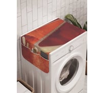 Органайзер для хранения Ambesonne "Дорожная опасность" на стиральную машину, 45x120 см, cwm_23066