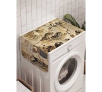 Органайзер для хранения Ambesonne "Ночная жизнь" на стиральную машину, 45x120 см, cwm_16598