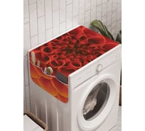 Органайзер для хранения Ambesonne "Жизнь в цветке" на стиральную машину, 45x120 см, cwm_12426