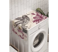 Органайзер для хранения Ambesonne "Колибри в работе" на стиральную машину, 45x120 см, cwm_12382