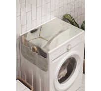 Органайзер для хранения Ambesonne "Зима и лошадь" на стиральную машину, 45x120 см, cwm_18087