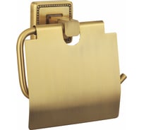 Держатель для туалетной бумаги с крышкой Wonzon & Woghand бронза WW-7226