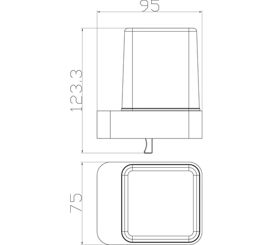 Дозатор мыла Wonzon & Woghand черный WW-5252-BL