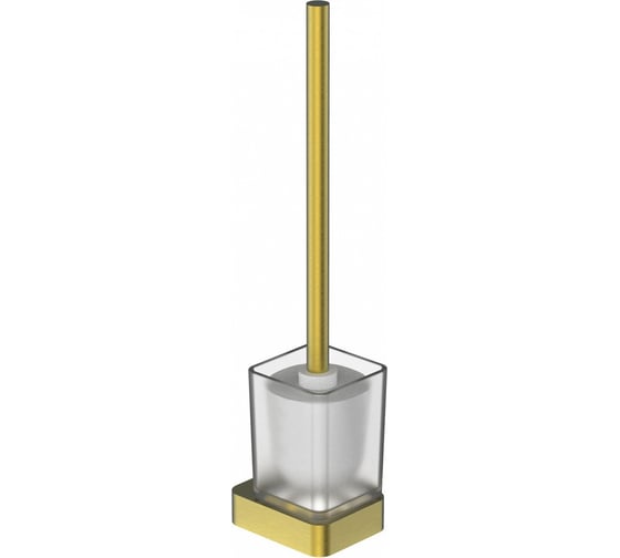Туалетный ершик в комплекте Wonzon & Woghand брашированное золото WW-8329-BG 1