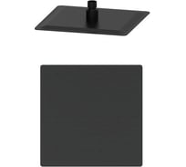 Тропическая лейка для душа Wonzon & Woghand черный матовый WW-88DP02-MB