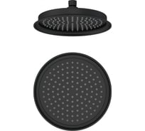 Тропическая лейка для душа Wonzon & Woghand черный матовый WW-88DP05-MB