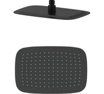 Тропическая лейка для душа Wonzon & Woghand черный матовый WW-88DP03-MB