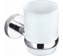 Стакан для зубных щеток с держателем Wonzon & Woghand хром WW-8121