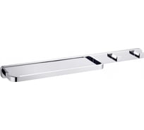 Полотенцедержатель Wonzon & Woghand с 2 крючками, хром WW-9561