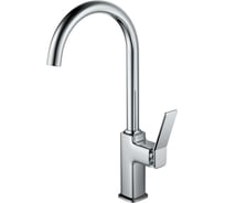 Смеситель для кухни PLATAN 71118 Zurich, латунь, высокий излив, картридж 30 мм, гайка УТ-00052174