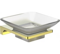 Мыльница с держателем Wonzon & Woghand глянцевое золото WW-9122-LG